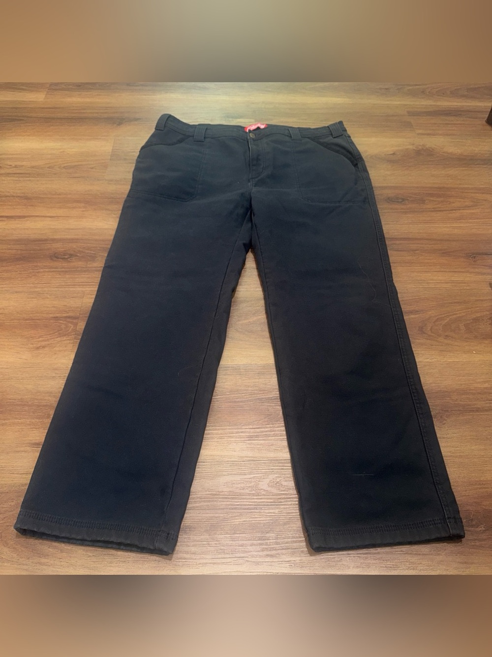 Coleman Men Pant 40X32 Gray Straight Leg Chino Mid Rise Casual Outdoor Relaxed